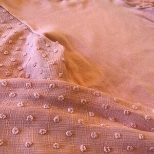 Pink Textured Blouse